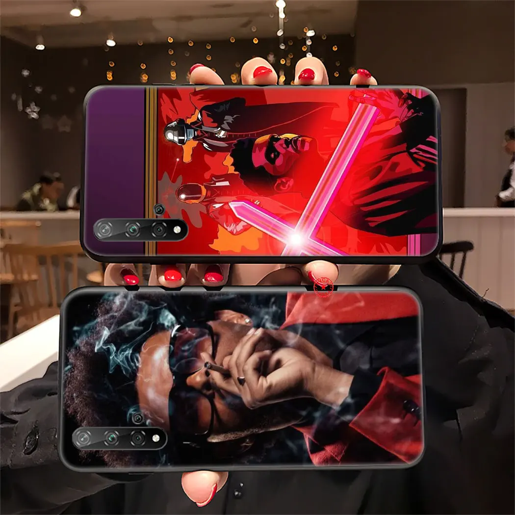 The Weeknd Рэппер Мягкий силиконовый чехол для Huawei Honor Note 20 9X 7A Pro 20S 10 9 8 Lite 8A 8X 8C 7C 7X 6A Вид на.