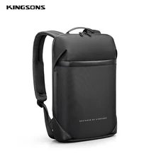Kingsons 15.6  Inch High Quality Laptop Backpack For Men Teenager School Bag Short Trip Backpacks Fit A4 Files New Mochila 2020