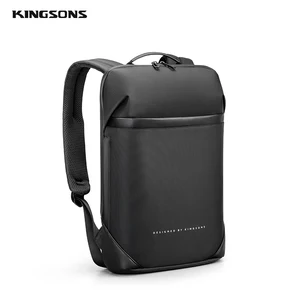 kingsons 15 6 inch high quality laptop backpack for men teenager school bag short trip backpacks fit a4 files new mochila 2020 free global shipping