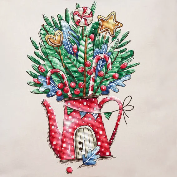 

ZZ2255 For Needlework Kit NOT PRINTED Cross stich Painting Set Cross Stitch Kits Cross-stitch Embroidery Set Stitch Kits Cross