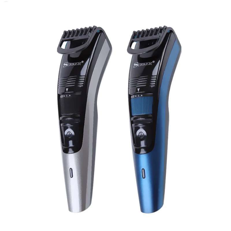 

surker professional cordless hair clipper Shaving machines USB charging Multi-stage fine-tuning Ergonomic designhair trimmer 539