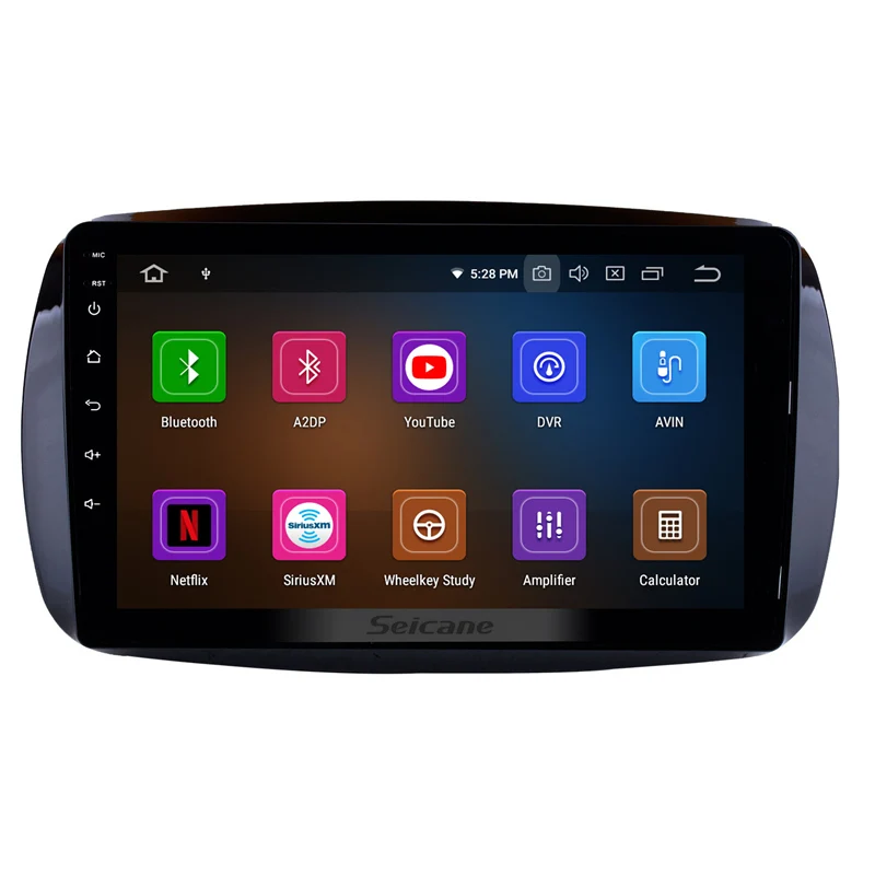 Seicane Авто Радио Android 9 0 HD Navi &quotGPS стерео для Mercedes Benz SMART Fortwo 2015 2016 головное