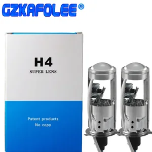 GZKAFOLEE HID H4 6000K 4300k 8000K мини-лампа для объектива проектора Hi/Lo Тип ксенонового света Простая установка 55 Вт 10000лм LHD RHD