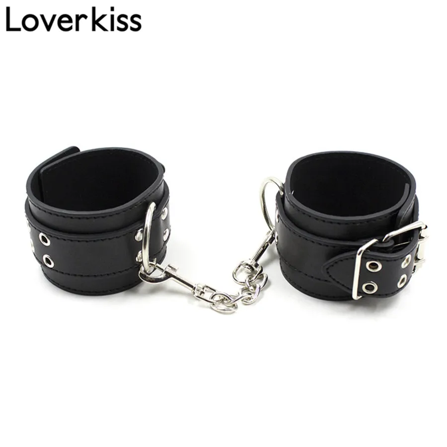 Наручники Loverkiss из искусственной кожи БДСМ бондаж наручники Для лодыжек