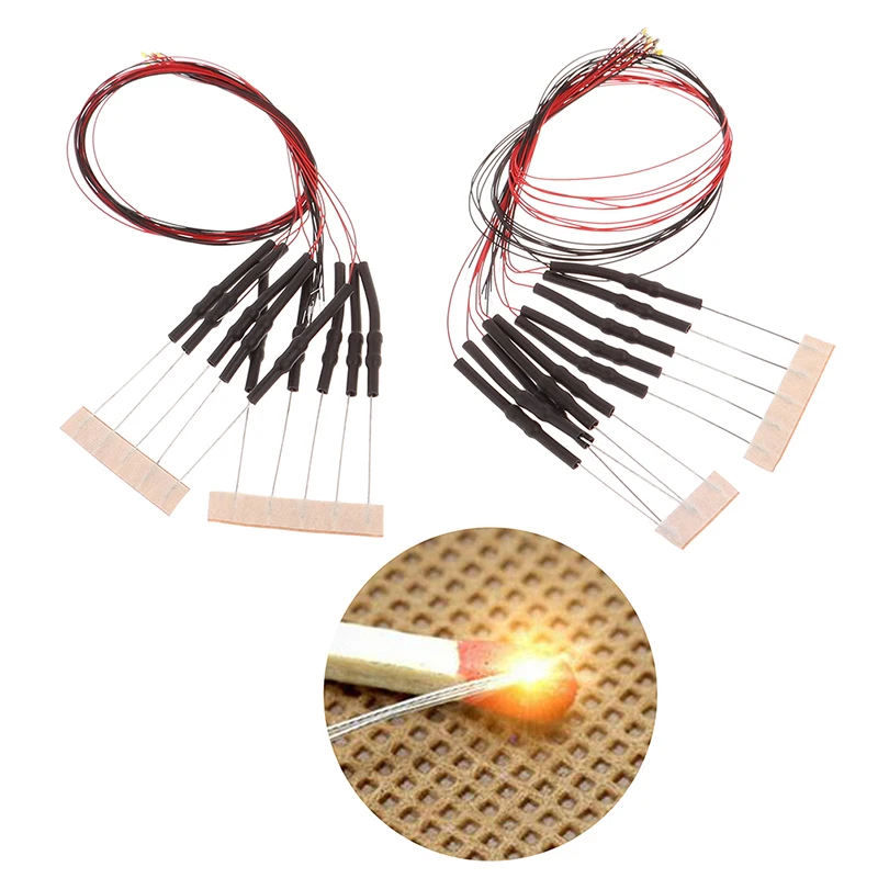10 шт. 20 см T0603wm предплатные микро 0 1 мм с медной проволокой белый Smd Led 0603|Подвесные