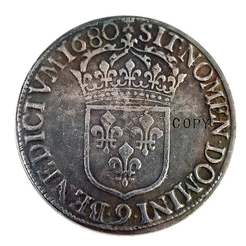 Копия монеты Людовика Христа Франция 1680 | Дом и сад
