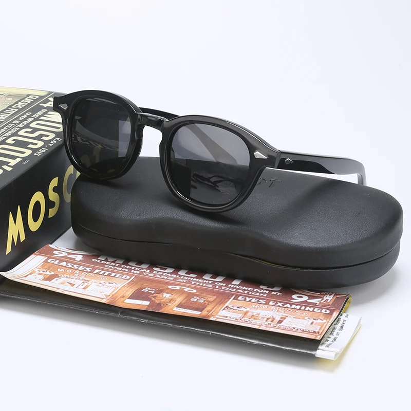 

Johnny Depp Sunglasses Men Women With Case&Box Luxury Brand Designer Lemtosh Style Sun Glasses For Male Female Oculos de