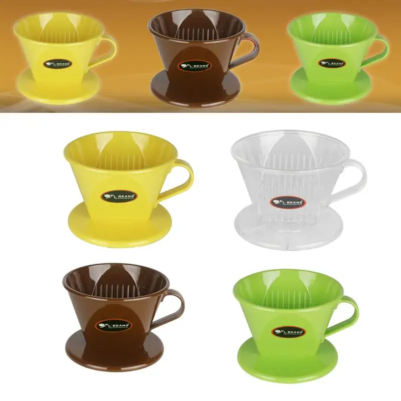 Кофейник фильтр чашка конусная форма капельницы многоразовые фильтры для кружки