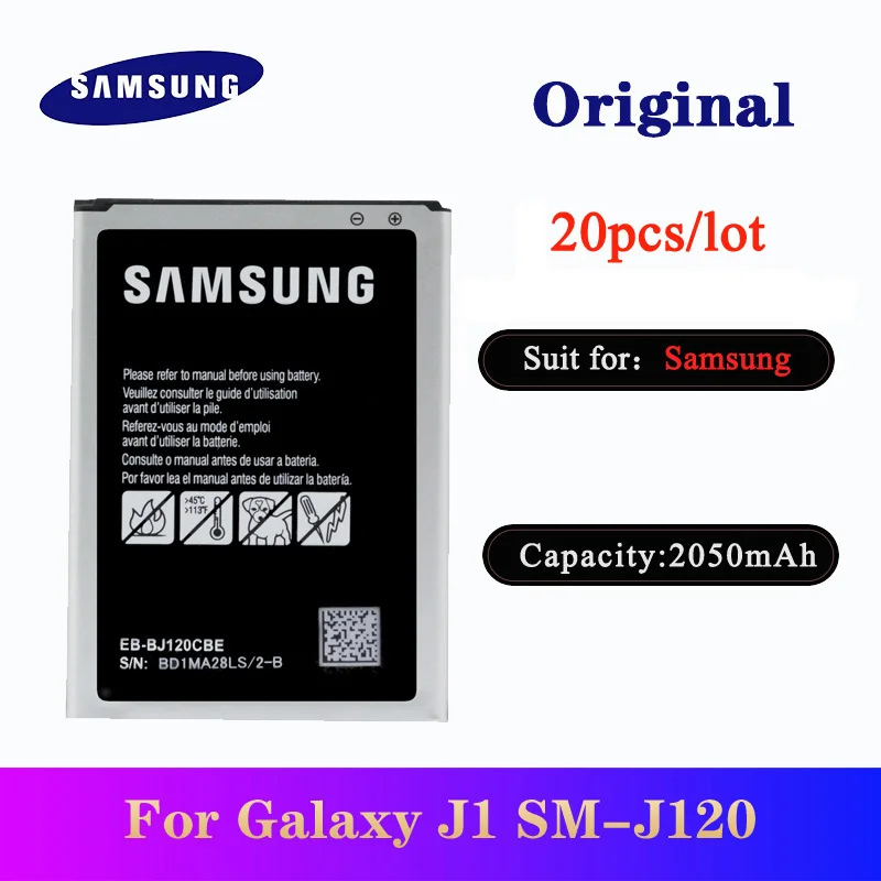 Оригинальный аккумулятор для Samsung Galaxy J1 2016 Edition Version J120F Express 3 J120A J120T J120 | Мобильные