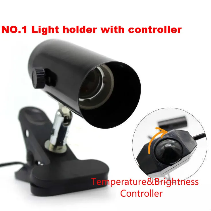 2 Стиль аквариумная черепаха гигантская светильник держатель зажим UVA UVB лампа