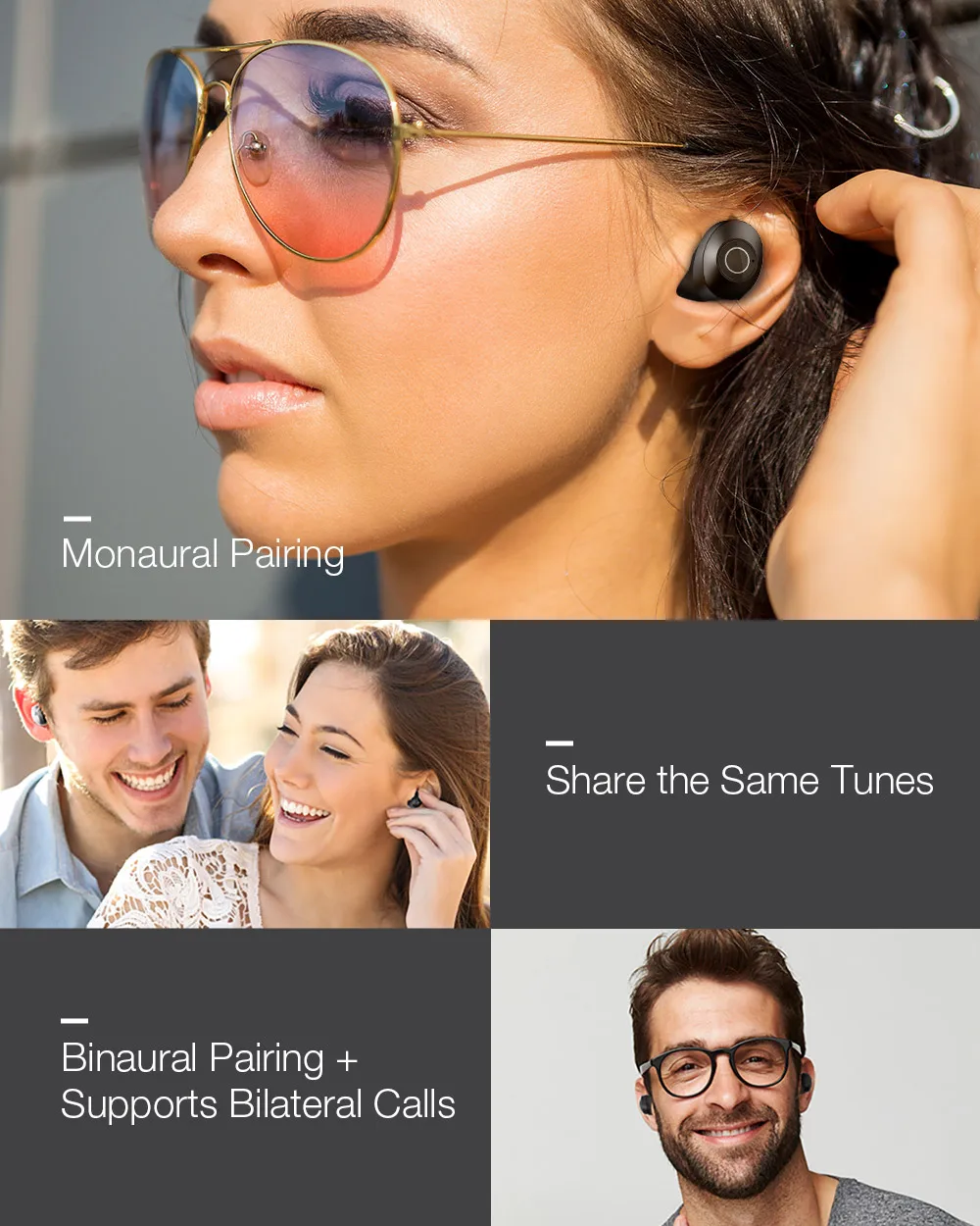 BlitzWolf FYE5 bluetooth v5.0 TWS настоящие беспроводные наушники-вкладыши спортивные стерео водонепроницаемые HiFi мини наушники гарнитура наушники