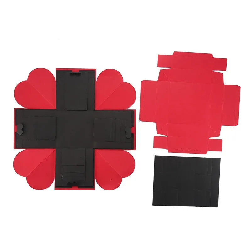 Новый DIY сюрприз любовь взрыв коробка юбилей скрапбук подарок альбом День