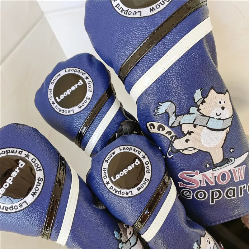 Новая в форме снежного барса для игры гольф водитель леса подголовники 135ut