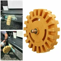 4 rubber pneumatic degumming disc thread 5 16 24 gear household stripe decal removal electric drill tire polishing tool