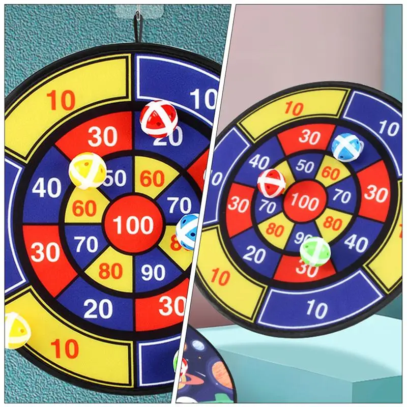 

1 Set Funny Dart Board Toy Kit Kids Puzzle Shooting Sticky Target Toys