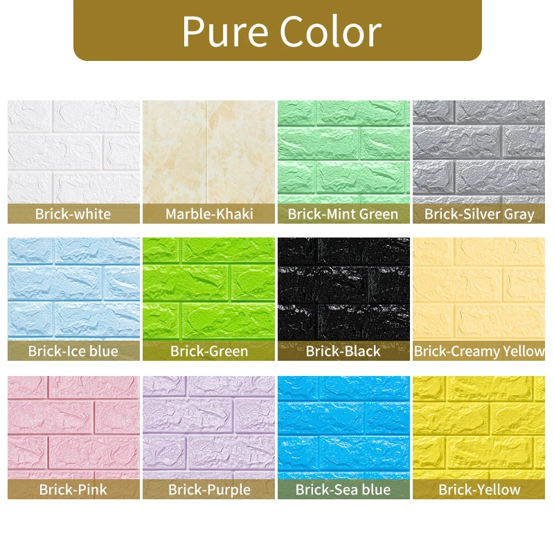 Настенные стикеры 70x77 см 3D кирпич домашний декор настенное покрытие