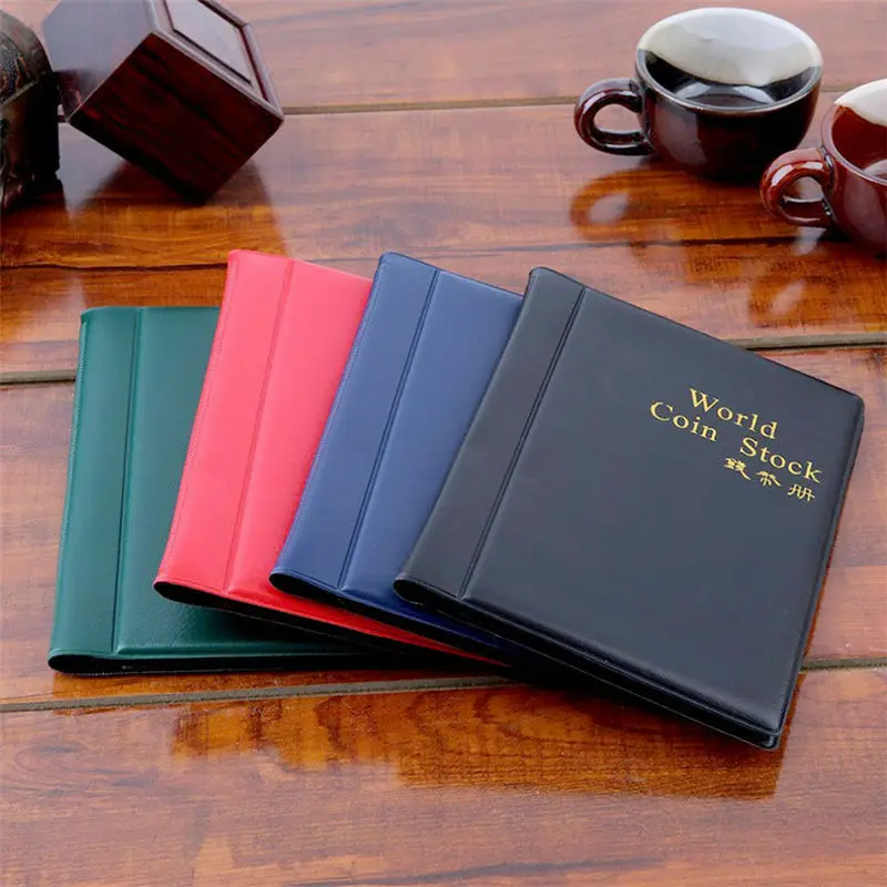 60/120/240Pockets Album For Coins Collection Book Home Decoration Photo Album Coin Album Holders Collection Book Scrapbook images - 6