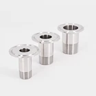 14 дюйма, 38 дюйма, 12 дюйма, 34 дюйма, 1-4 дюйма, BSPT Male x 0,5 дюйма, 1,5 дюйма, 2 дюйма, 2,5 дюйма, 3 дюйма, тройной зажим, муфта с резьбой, нержавеющая сталь, SUS 304, для домашнего пивоварения