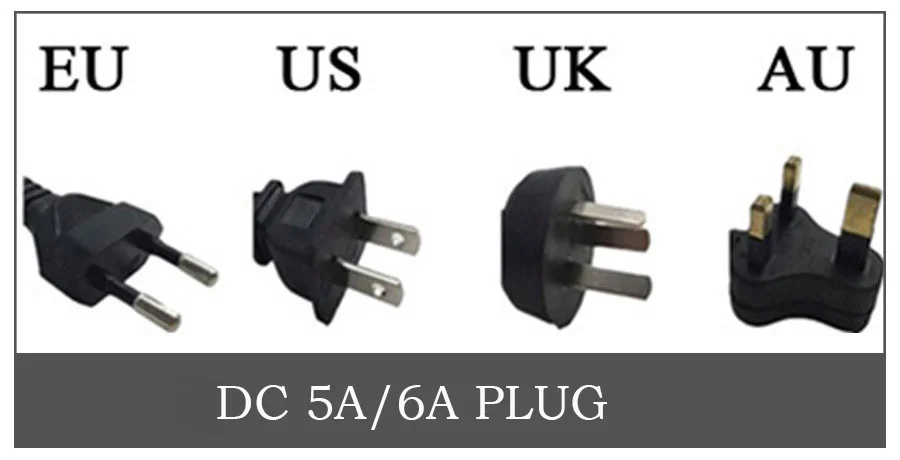 110-240V 12V 1A 2A 3A 4A 5A 6A адаптер переменного тока в постоянный Универсальный адаптер питания зарядное устройство светодиодный светильник