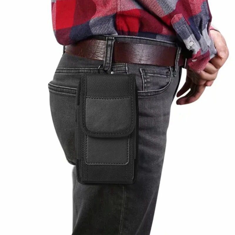 Мобильный телефон сумка ремешках талии телефонные чехлы для 3 5-6 дюймов Оксфорд