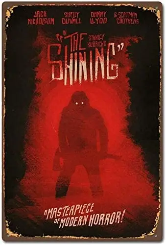 

The Shining Vintage Retro Metal Tin Sign 8x12 Inches Bar Wall Decor