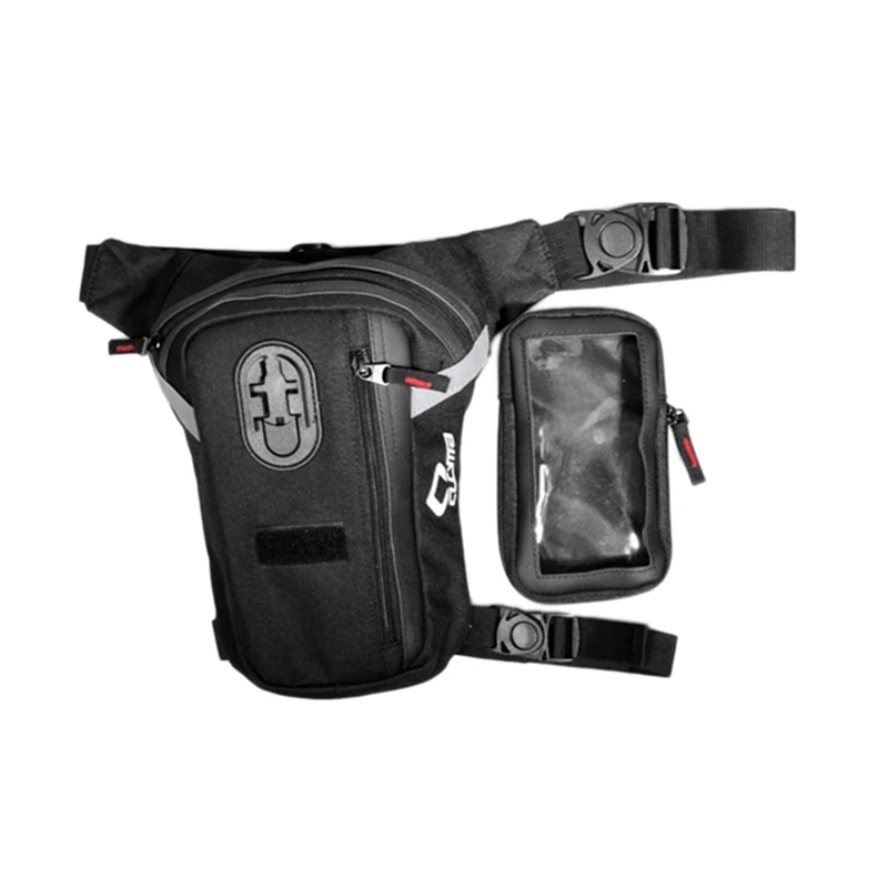 

Motorcycle Drop Leg Bag Utility Pouches Waist Phone Outdoor Sports Fanny Pack