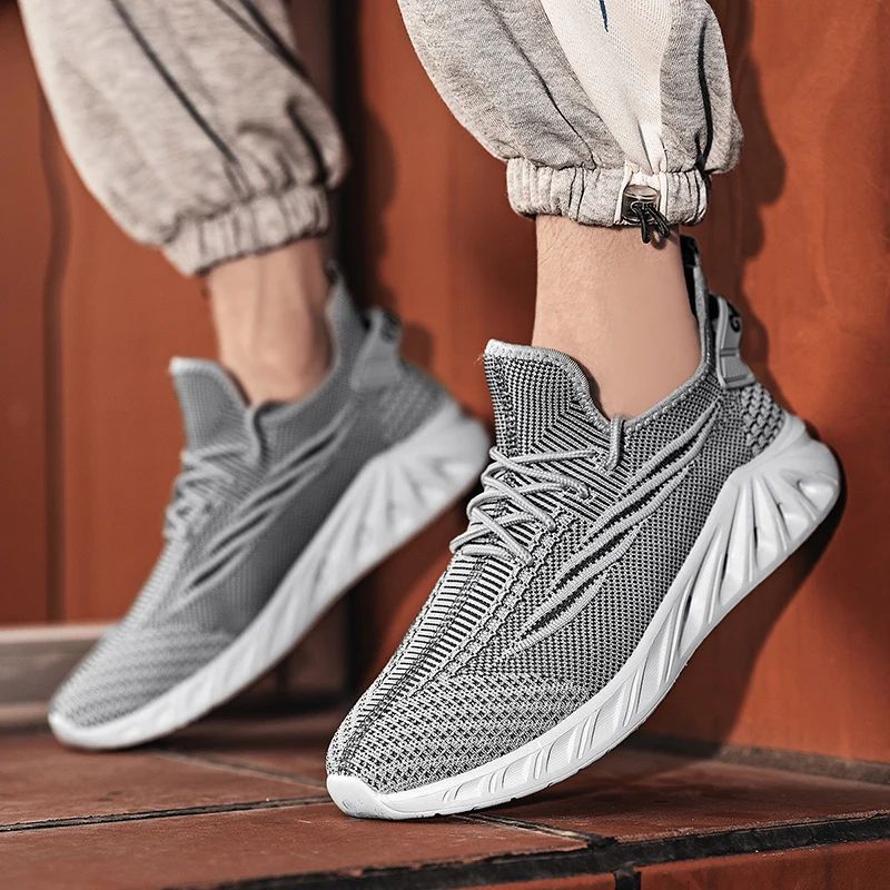 

Men Running Shoes Breathable Outdoor Sports Shoes Lightweight Sneakers Male Comfortable Athletic Training New Fashion Footwear