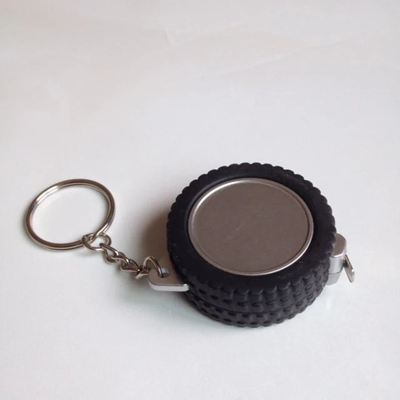 1 м Рулетка для путешествий походный брелок линейка мини-Выдвижной ключей Мини