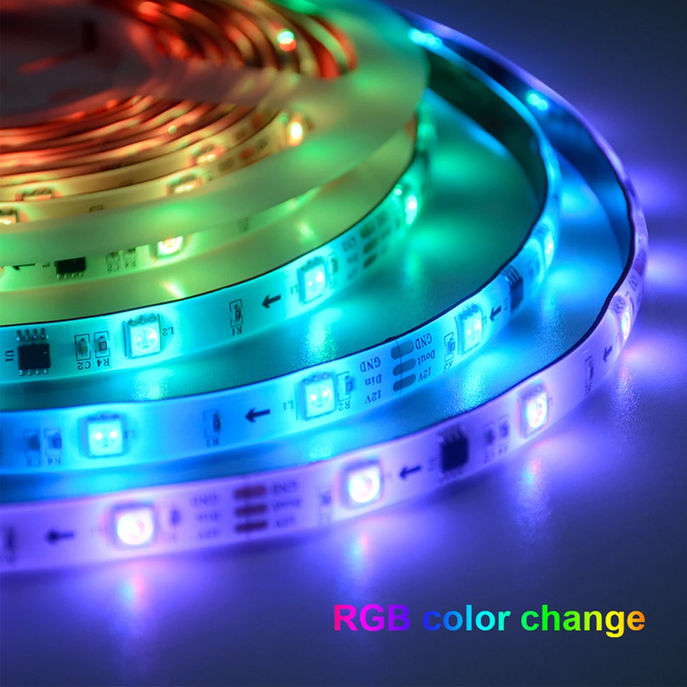 Светодиодная ленсветильник с Bluetooth 12 В WS2811 RGB | Лампы и освещение