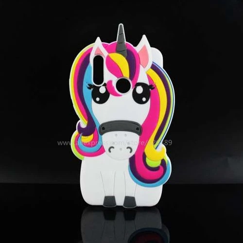 21 3D P Smart силиконовый чехол Минни totoro stitch Sulley чехол с единорогом кожи для huawei P Smart - Цвет: 21