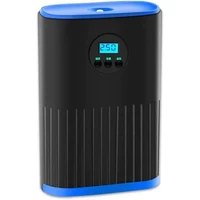 120w car air compressor portable electric air pump 12v digital tire inflator for car motorcycle bicycles led light