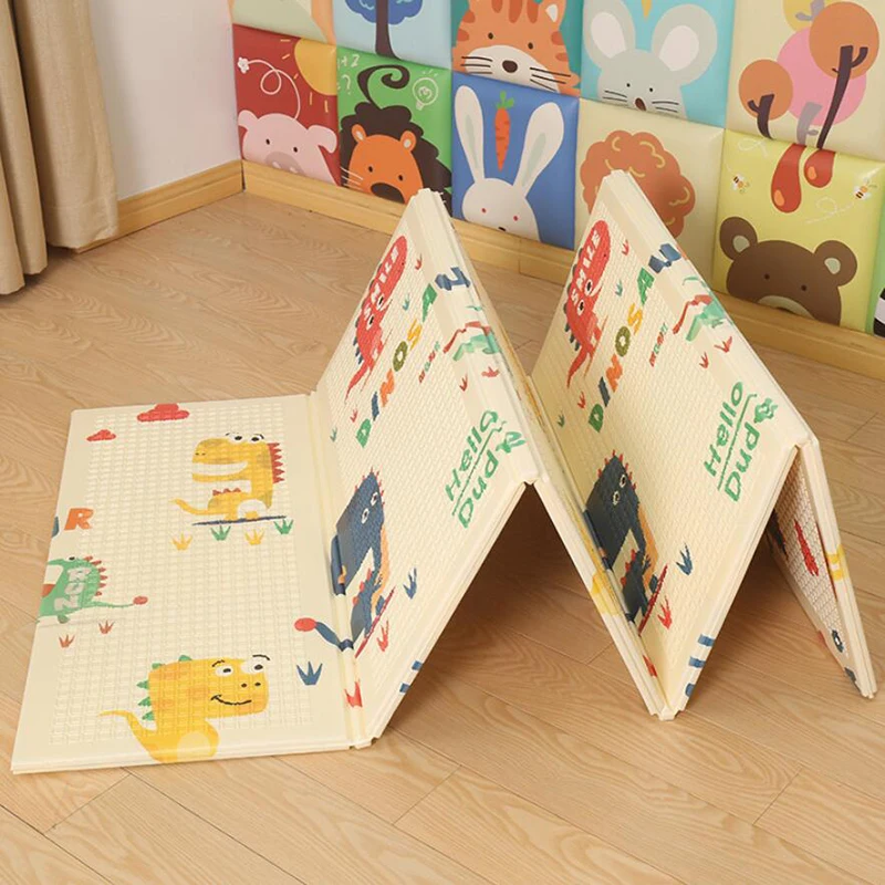 Коврик для ползания XPE толщиной 1 см складной детский игровой коврик подкладка