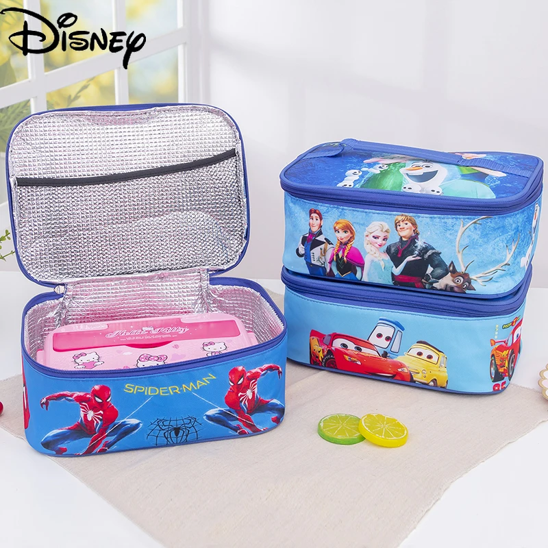 

Disney Cartoon Camping Lunch Box Compartment Large Thermal Insulation Portable Lunch Box Bag Lunch Bag Work Hand Carry Lunch Bag