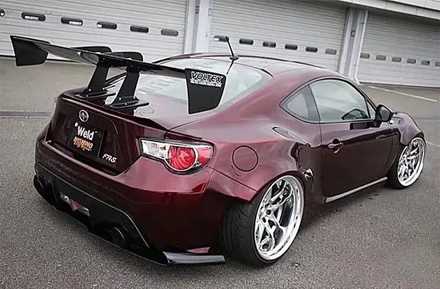 Автомобильные аксессуары Универсальный фитинг Voltex Стиль Лебедь шеи углеродного