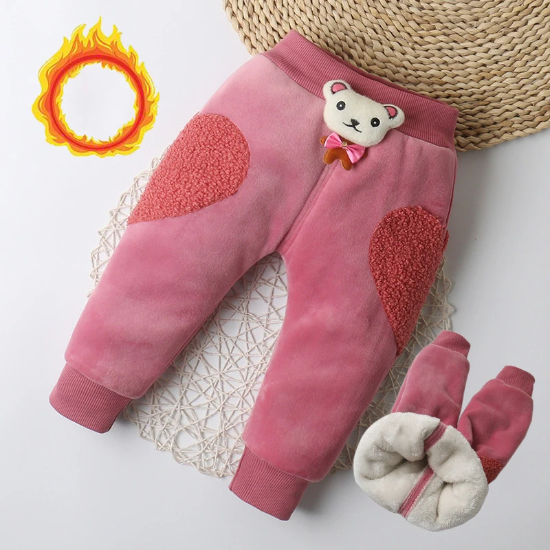 Зимние теплые спортивные штаны для детей 2020 маленьких мальчиков и девочек