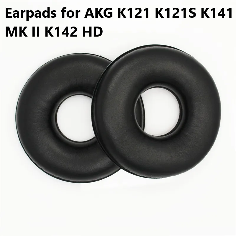 Сменные амбушюры, подушечки для AKG K121 K121S, высококачественные мягкие кожаные фланелевые амбушюры для K141 MK II K142 HD