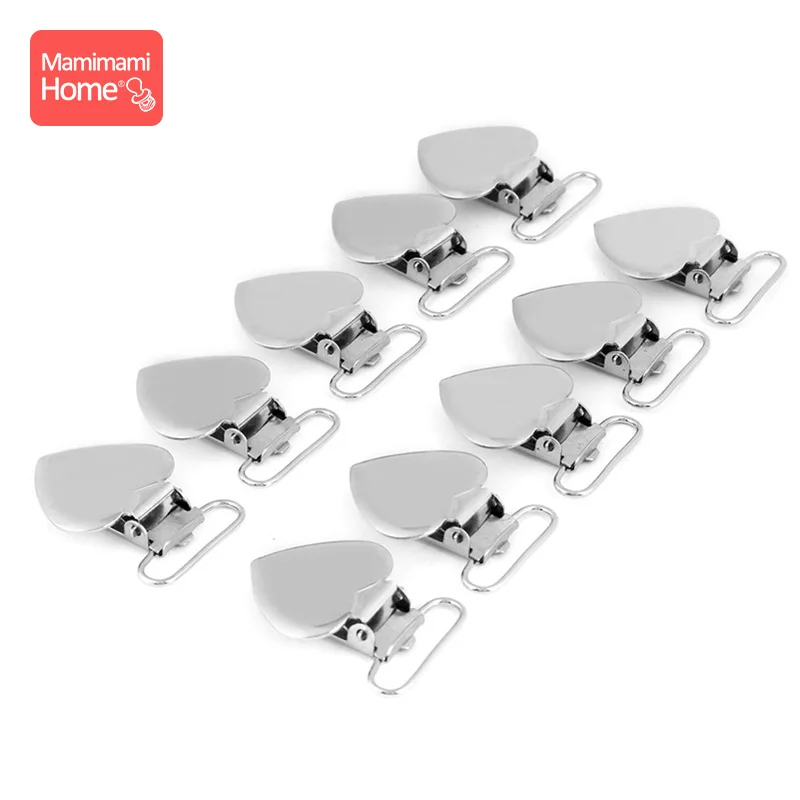 5 шт. Соска пустышка клипсы цепочки для держатель соски металлический зажим