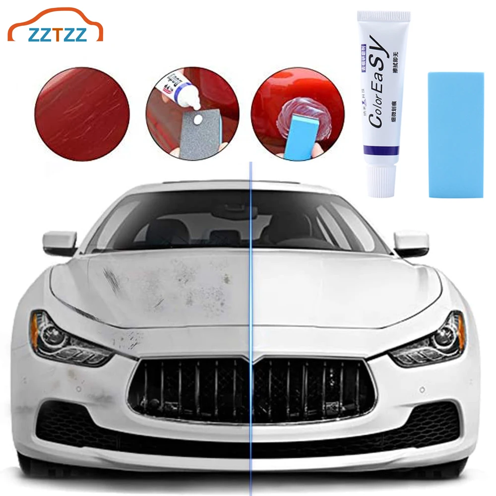 

1Set Car Scratch Repair Kits Auto Body Compound Polishing Grinding Paste Paint Care Set Auto Accessories Fix it Car Wax