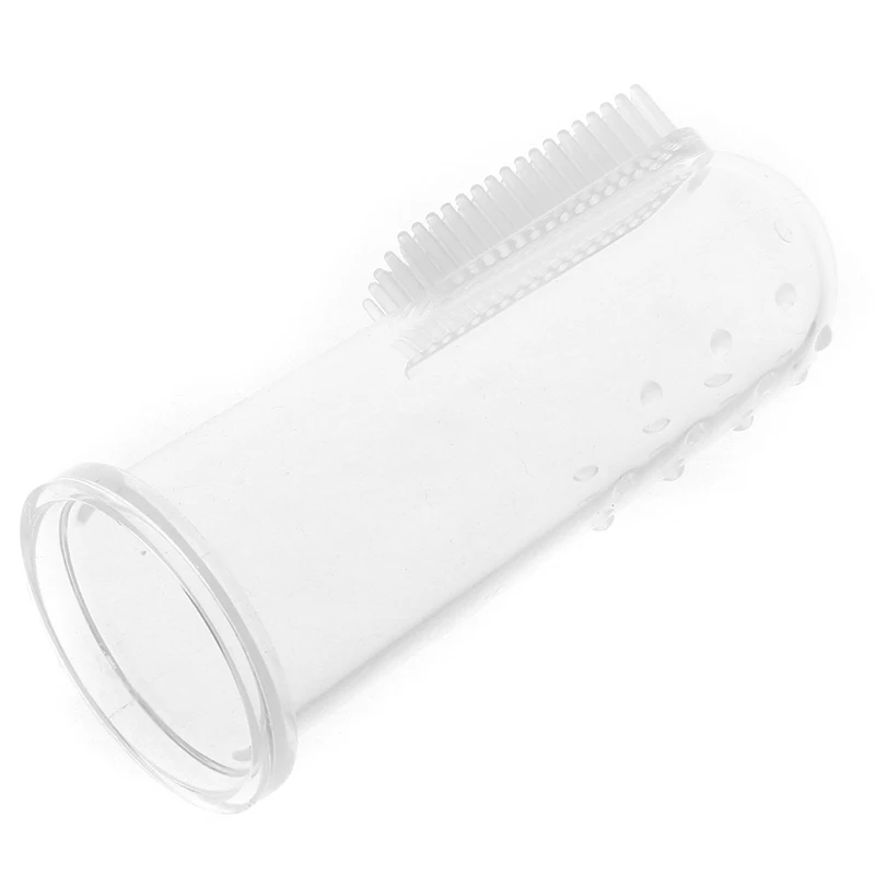 Cepillo de dientes de silicona suave para beb&eacute; reci&eacute;n nacido, cepillos de dientes de seguridad para beb&eacute;, Biter con herramientas de limpieza de dientes suaves para beb&eacute;-2