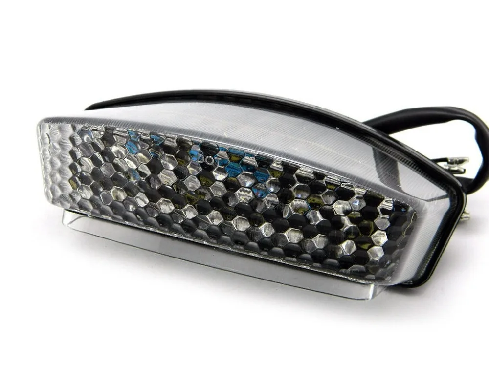 

Motorcycle Transparent LED Integrated Tail Light with Turn Signal Brake Light Indicator case For Ducati M400 M750 M900 M1000 S4R