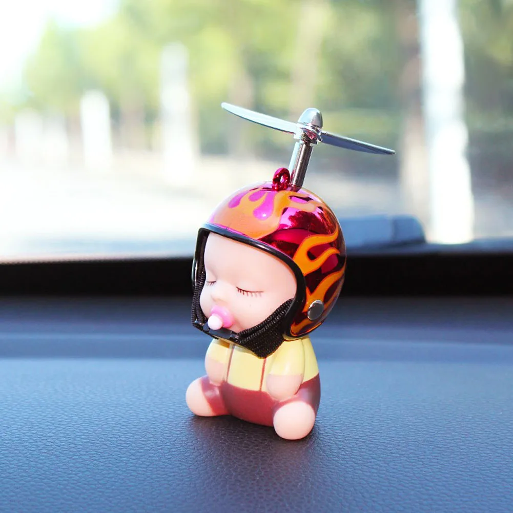 Автомобильная игрушка утка соска кукла-малыш милые дети со шлемом + Безопасный