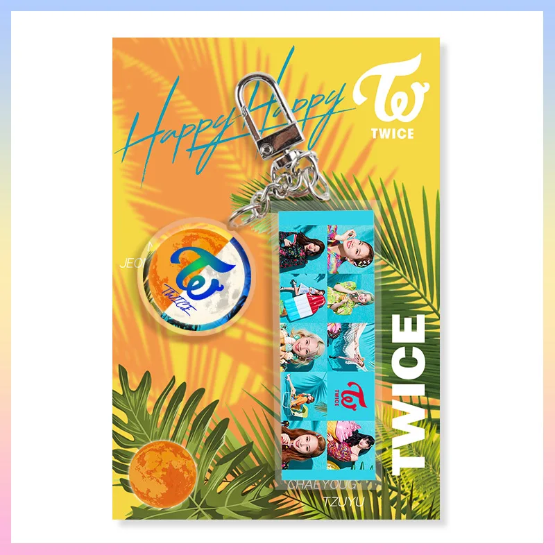 

KPOP Twice TXT Acrylic Keychain Keyring MINA SANA Keyring Fans Collection