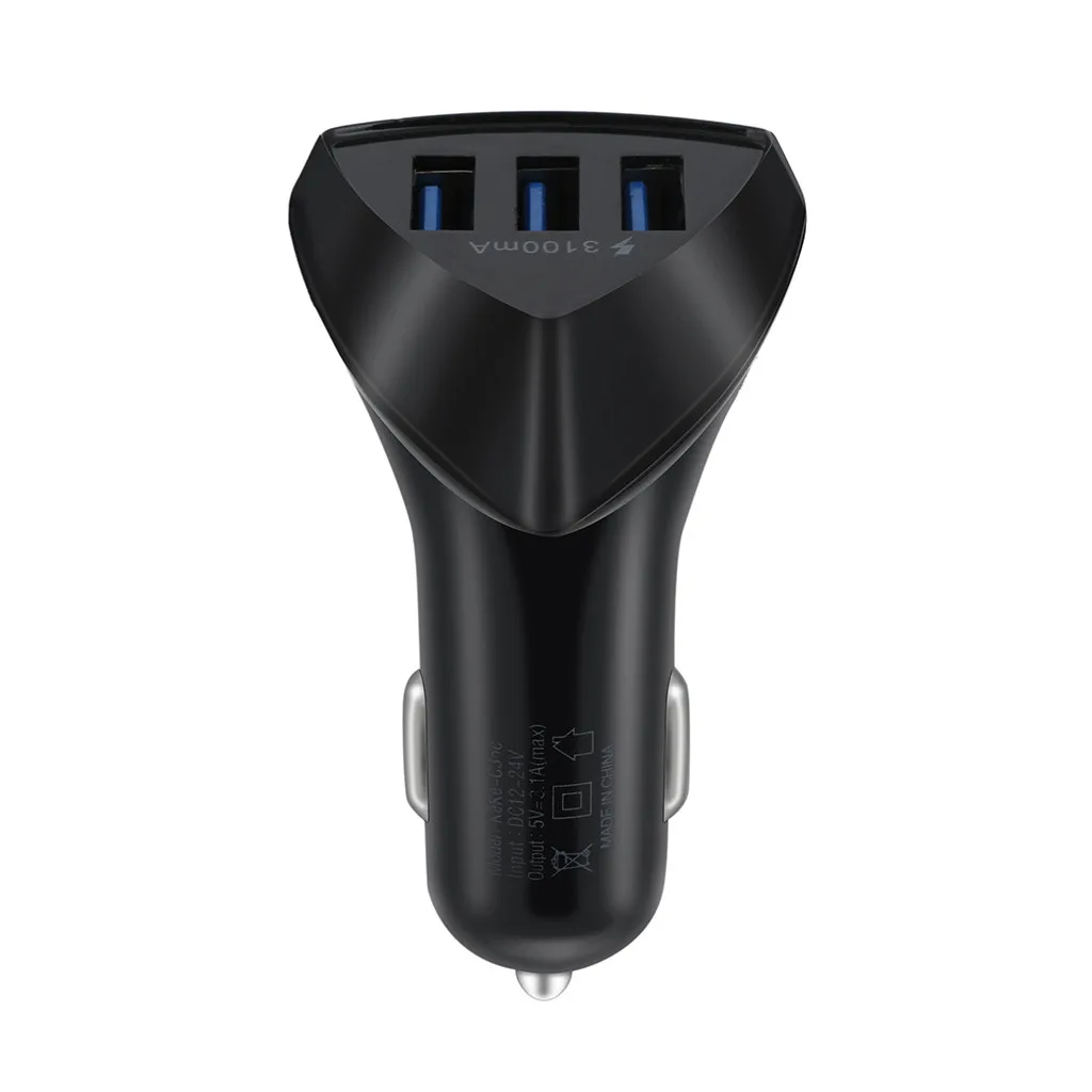 3 А Быстрая зарядка 4 0 USB Автомобильное зарядное устройство для iPhone samsung Xiaomi