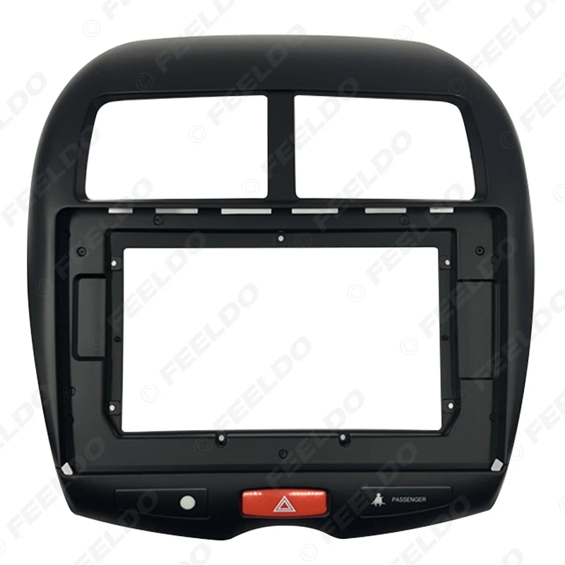 FEELDO автомобильный аудио 10 1 &quotбольшой экран фасции Рамка адаптер для Mitsubishi ASX 2Din