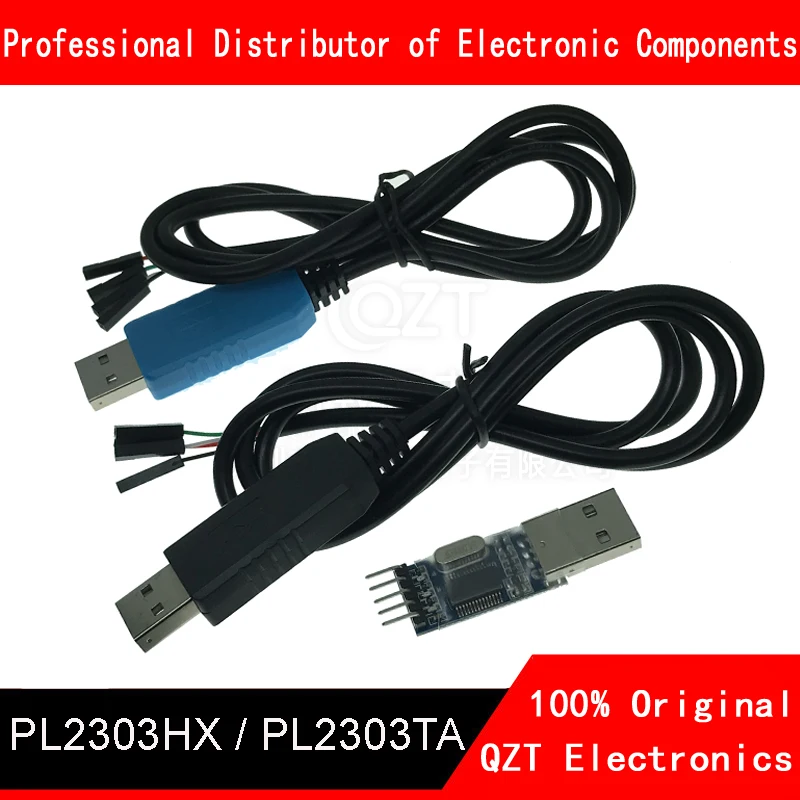 Модуль адаптера преобразователя PL2303 PL2303HX/PL2303TA USB в RS232 TTL с пыленепроницаемой