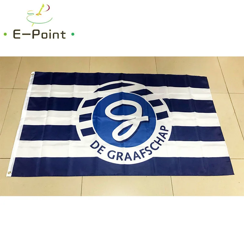Флаг нидерландский футбол Club De Graafschap 3ft* 5ft(90*150 см) Размеры рождественские украшения для дома флаг Banne подарки