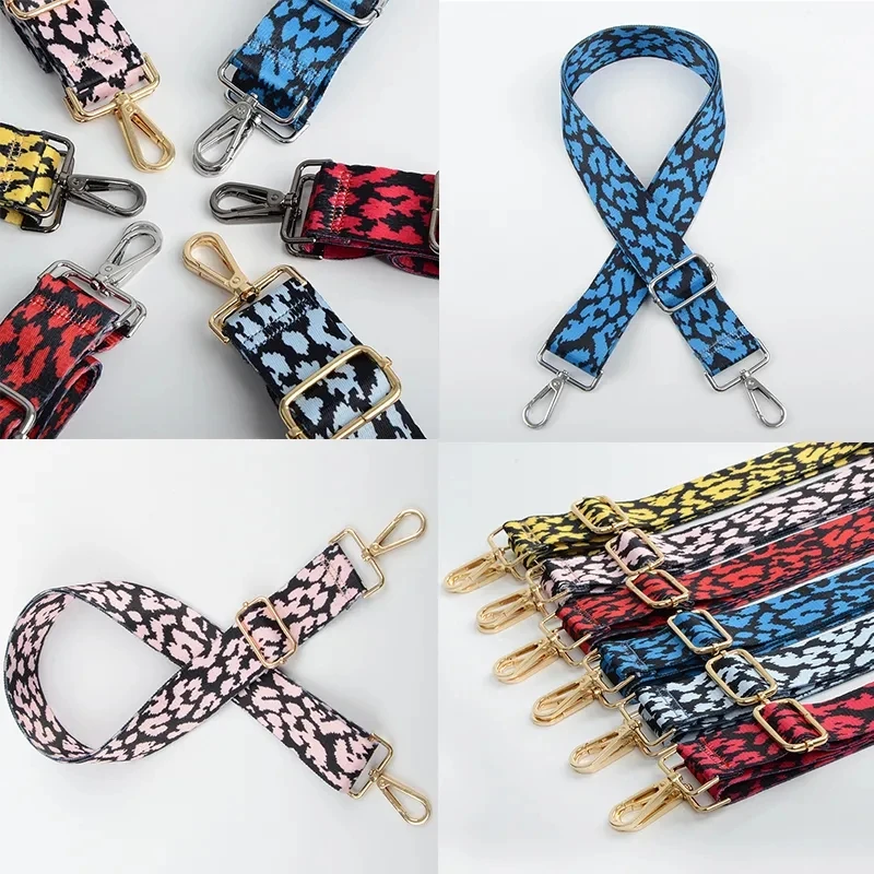 Регулируемый ремешок для сумки аксессуары сумок цветной Леопардовый ремень на