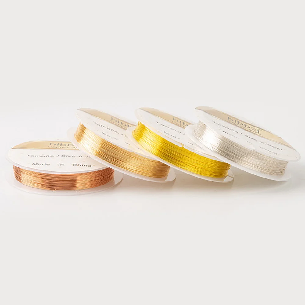 0 2-1 мм Золотая Серебряная медная проволока цветное удержание для изготовления