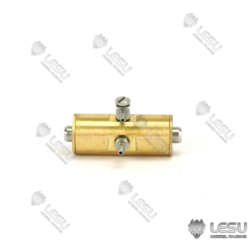 LESU 5MPA латунные съемные цилиндрические трубы для 1/14 RC гидравлический Картер