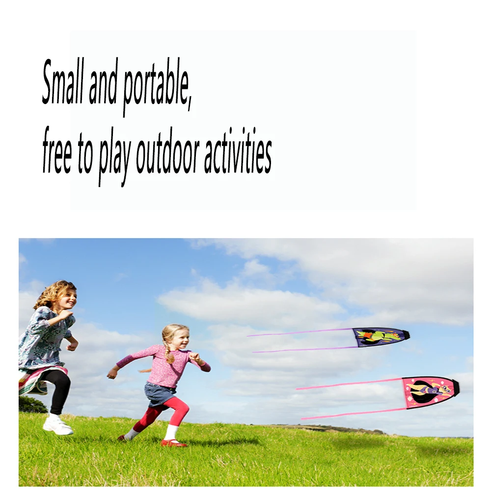 Детский портативный воздушный змей эластичный маленький уличная игрушка для